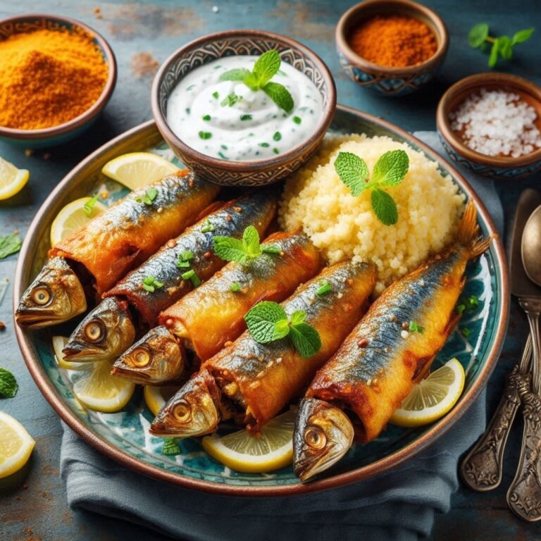 Jeuhn Designer-63-1-768x768 A Step-by-Step Recipe for Moroccan Stuffed Fried Sardines  