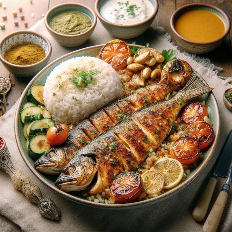 Jeuhn Designer-63-768x768 Step-by-Step Recipe for Egyptian Samak Mashwi: Grilled Fish Delight  