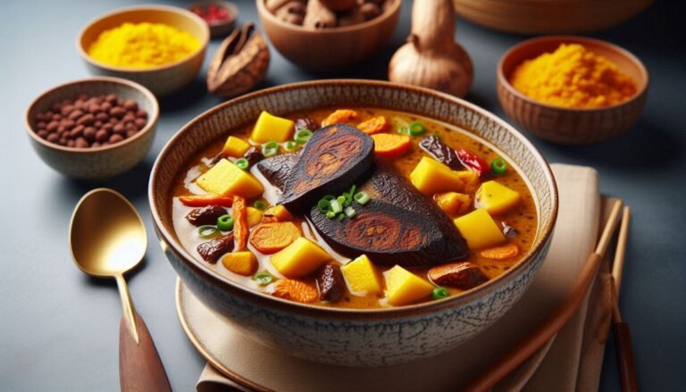 Jeuhn Designer-64-768x439 Step-by-Step Recipe for Traditional Cameroon Achu Soup  